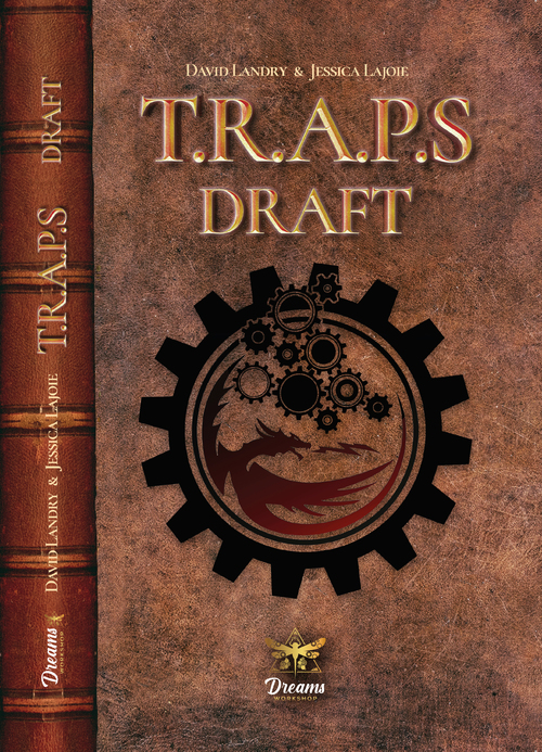 Couverture ebook de Le Draft de T.R.A.P.S, de David Landry, Jessica Lajoie