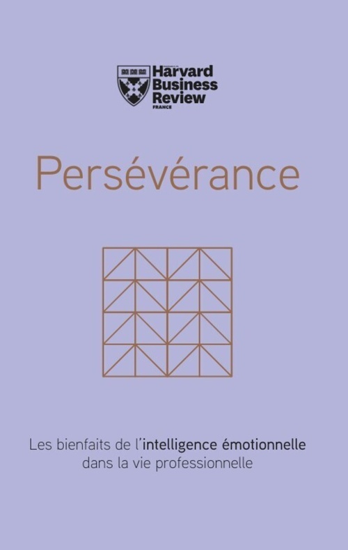 Couverture ebook de Persévérance, de Harvard business review