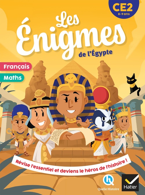 ebook cover of Les énigmes de l'Égypte antique - CE2, by Déborah Mirabel