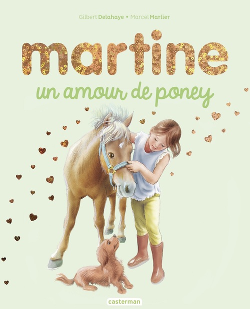 ebook cover of Martine, un amour de poney, by Delahaye/Marlier