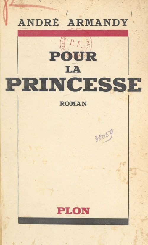 Couverture ebook de Pour la princesse, de Andre Armandy