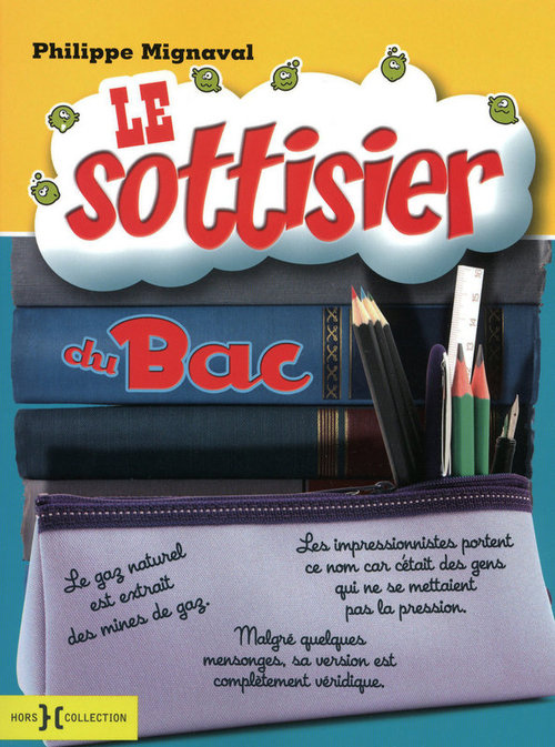 Couverture ebook de Le sottisier du bac - ne, de Philippe Mignaval