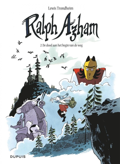 ebook cover of De dood aan het begin van de weg, by Trondheim