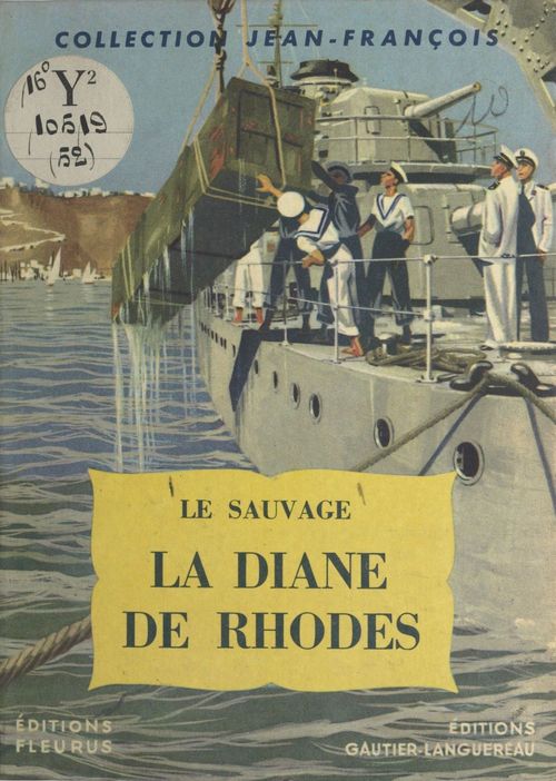 Couverture ebook de La Diane de Rhodes, de Le Sauvage