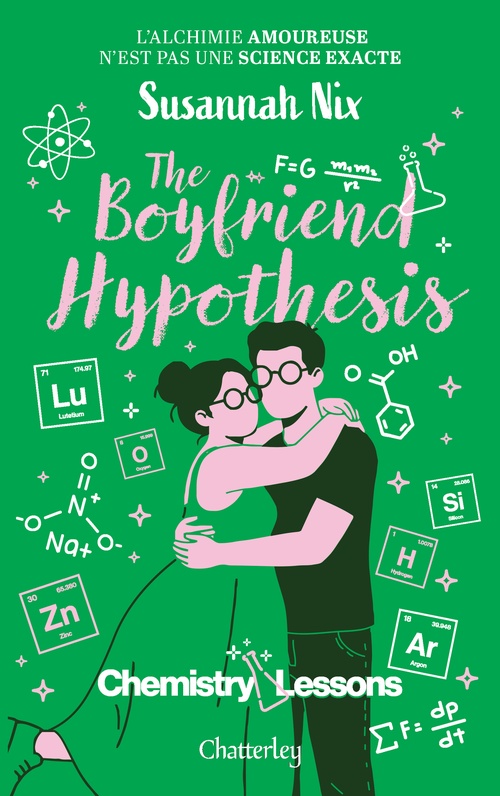 Couverture ebook de Chemistry lessons - Tome 3 The Boyfriend Hypothesis, de Susannah Nix