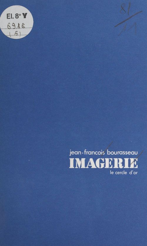 Couverture ebook de Imagerie, de Jean-Francois Bourasseau
