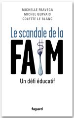 Couverture ebook de Le Scandale de la faim, de Michel Gervais, Colette Le blanc