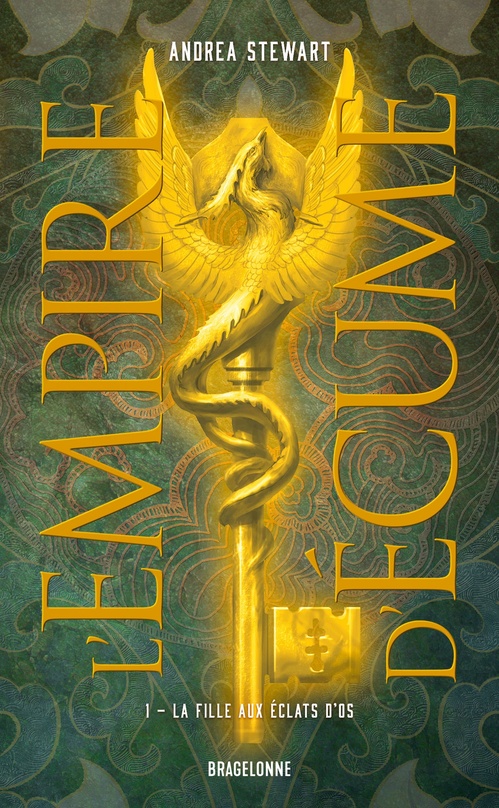 ebook cover of L'Empire d'écume, T1 : La Fille aux éclats d'os, by Andrea Stewart