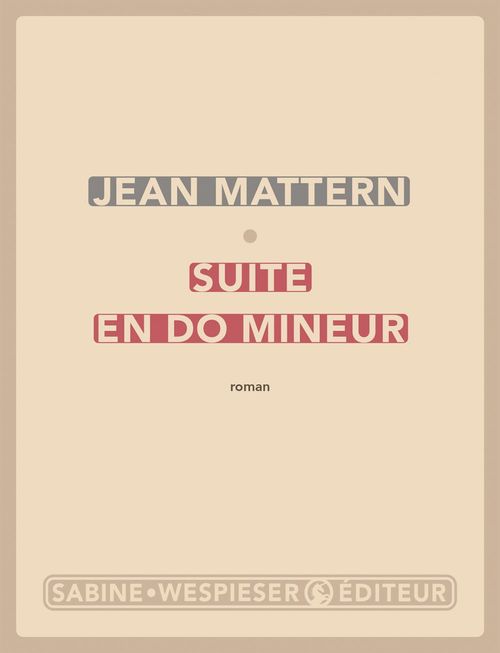 Couverture ebook de Suite en do mineur, de Jean Mattern