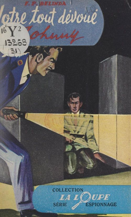 Couverture ebook de Votre tout dévoué Johnny !, de Frank Peter Belinda