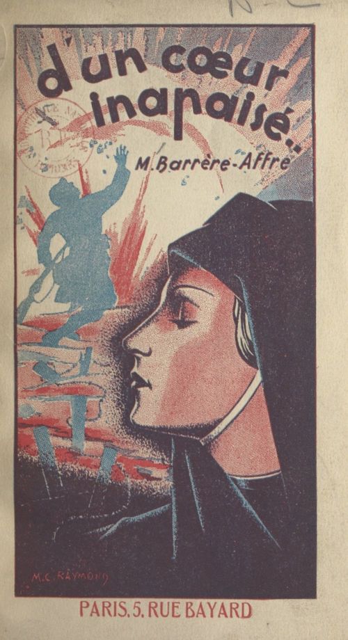 ebook cover of D'un coeur inapaisé, by Marie Barrere-Affre