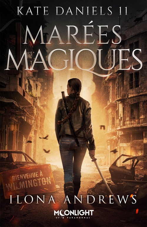 ebook cover of Marées magiques, by Ilona Andrews