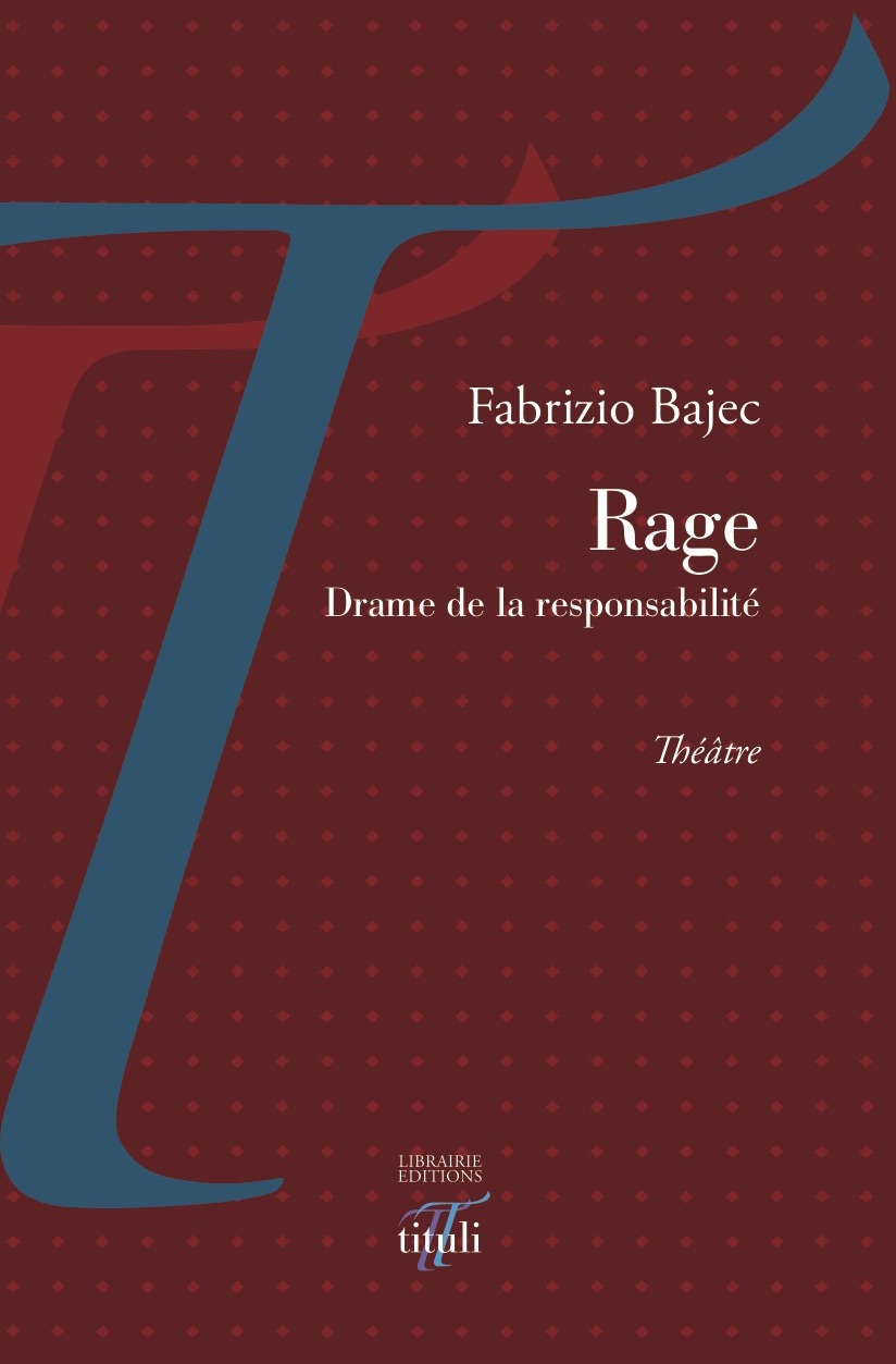 ebook cover of Rage, by Fabrizio Bajec