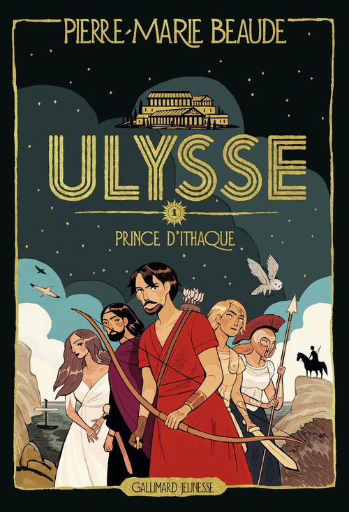 Couverture ebook de Ulysse (Tome 1) - Prince d'Ithaque, de Pierre-Marie Beaude