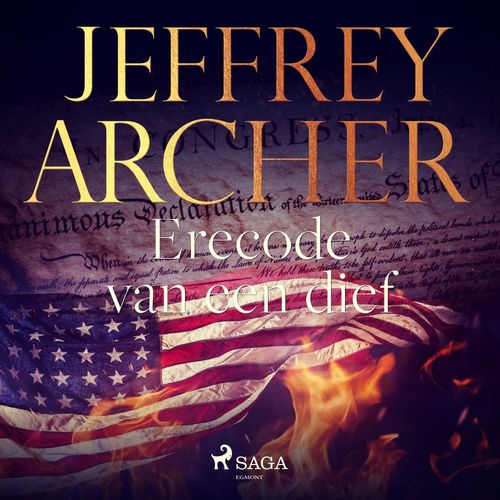 audiobook cover of Erecode van een dief, by Jeffrey Archer