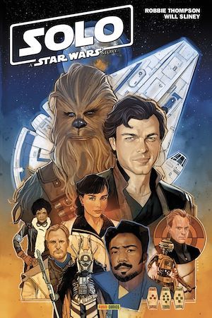 Couverture ebook de Star Wars: Solo, de Robbie Thompson, Will Sliney