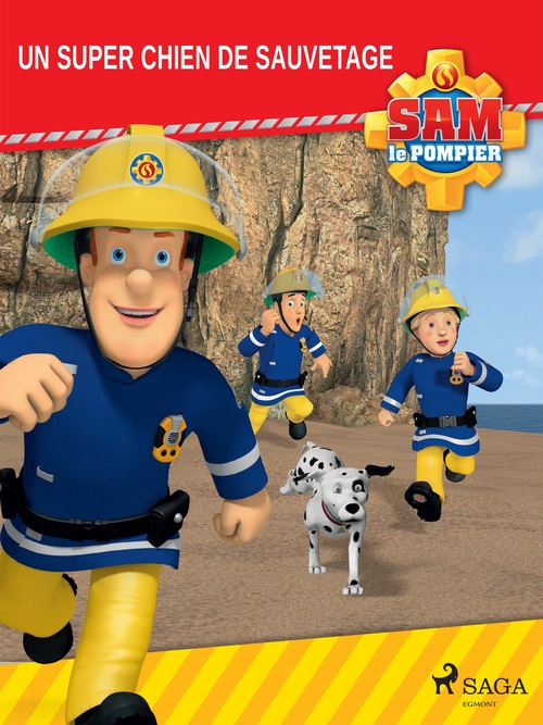 Couverture ebook de Sam le Pompier - Un super chien de sauvetage, de Mattel