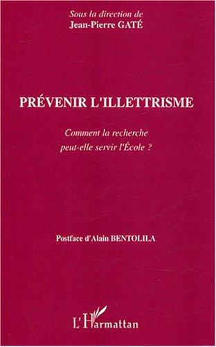 ebook cover of Prévenir l'illettrisme, by Jean-pierre Gaté