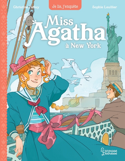 Couverture ebook de Miss Agatha - à New York, de Christine Palluy, Sophie Leullier