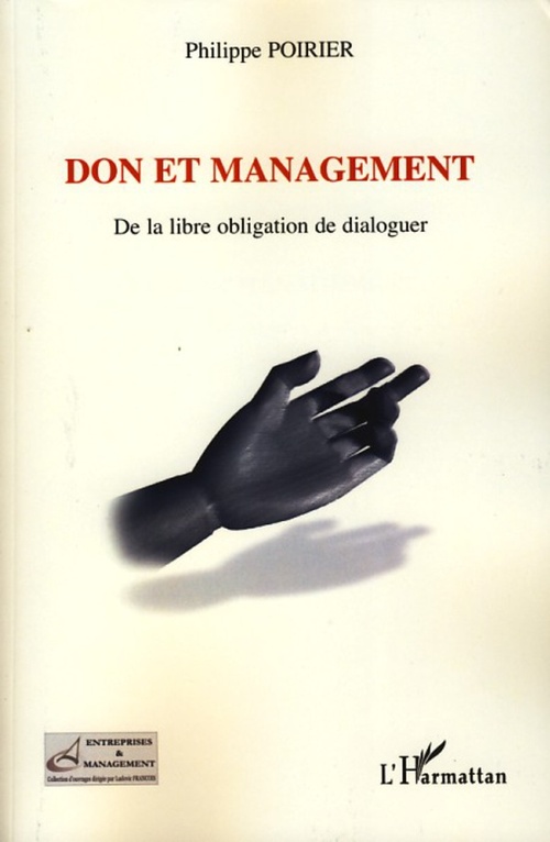 Couverture ebook de Don et management, de Philippe Poirier