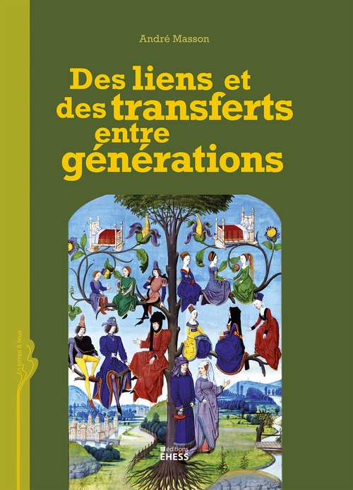 Couverture ebook de Des liens et des transferts entre générations, de André Masson
