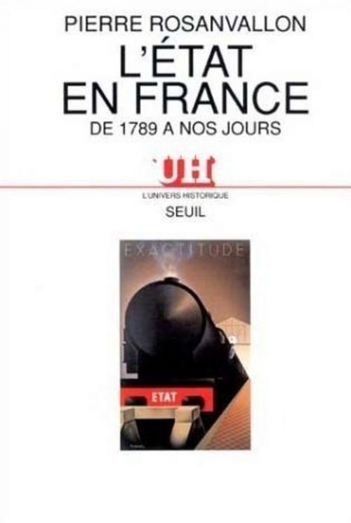 Couverture ebook de L'Etat en France de 1789 à nos jours, de Pierre Rosanvallon