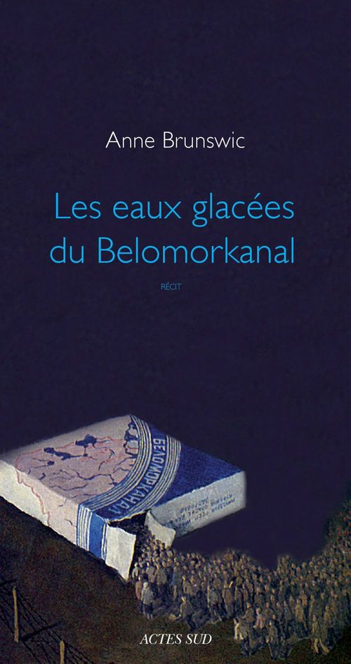 ebook cover of Les Eaux glacées du Belomorkanal, by Anne Brunswic