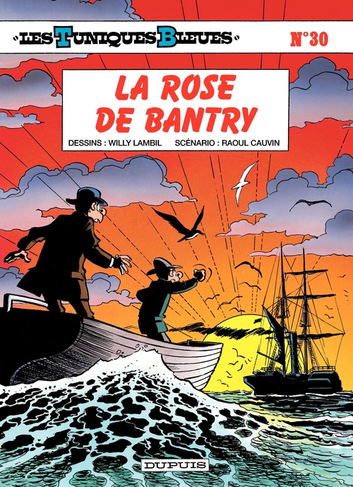 Couverture ebook de Les Tuniques Bleues - Tome 30 - La Rose de Bantry, de Raoul Cauvin, Willy Lambil