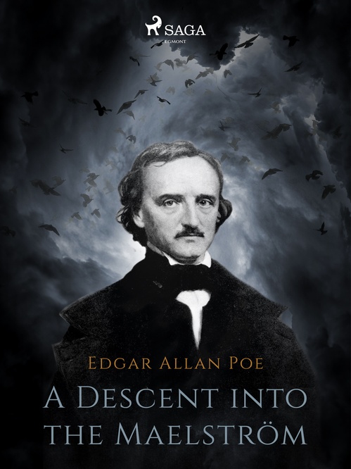 ebook cover of A Descent into the Maelström, by Edgar Allan Poe