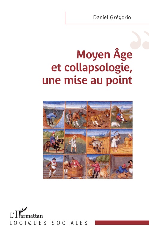Couverture ebook de Moyen Âge et collapsologie, une mise au point, de Daniel Grégorio