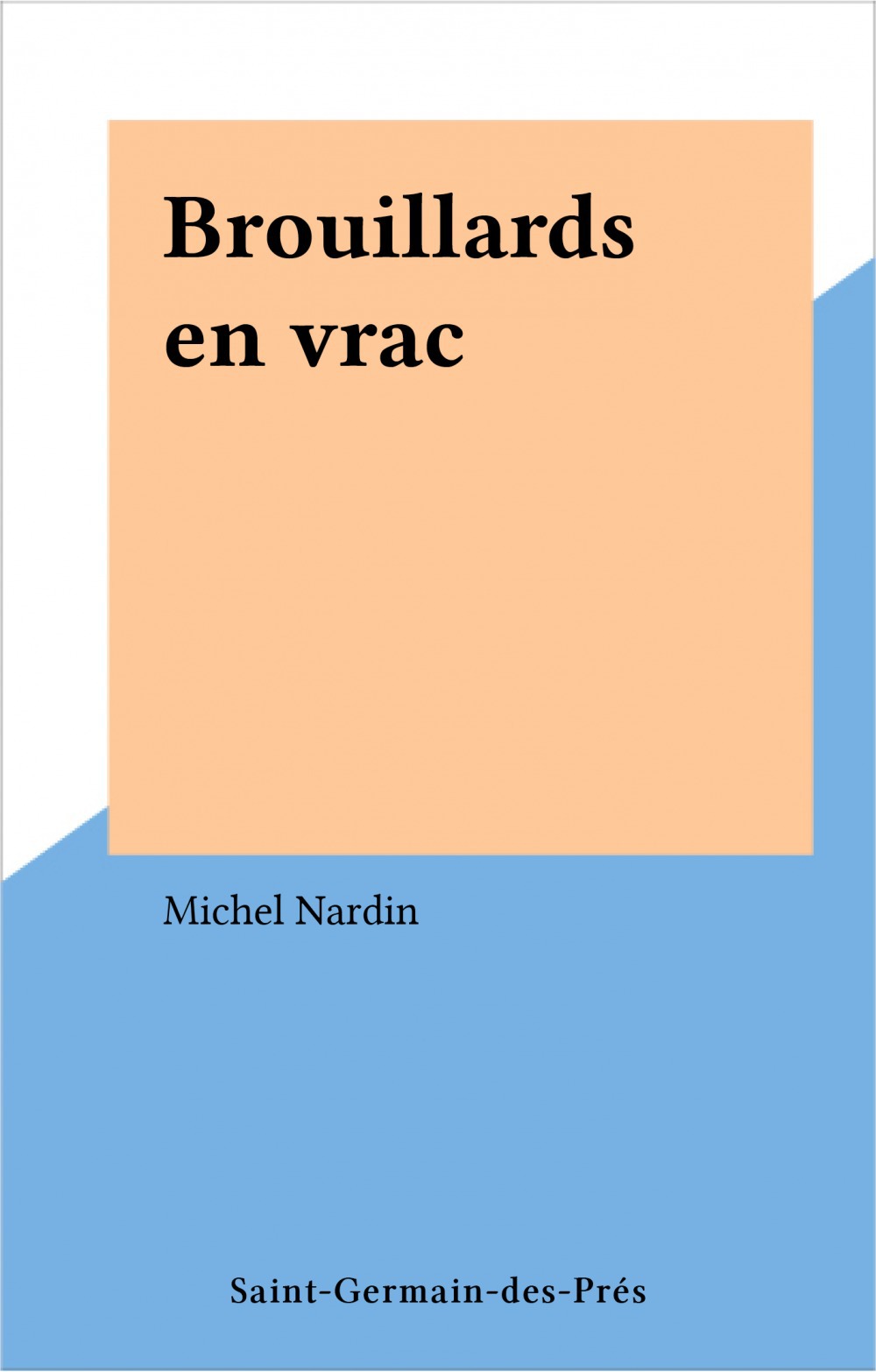 ebook cover of Brouillards en vrac, by Michel Nardin