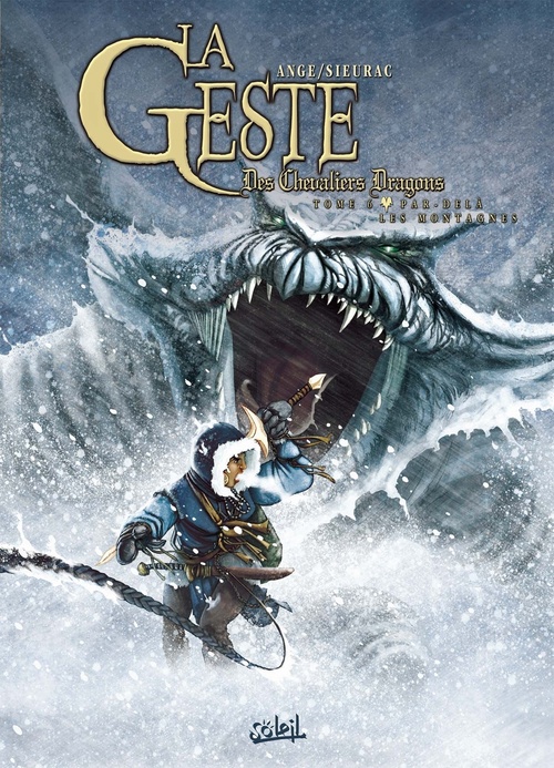 ebook cover of La Geste des Chevaliers Dragons T06 - Par-delà les montagnes, by  Ange