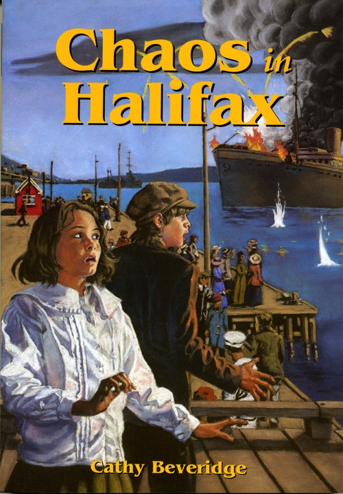 Couverture ebook de Chaos in Halifax, de Cathy Beveridge