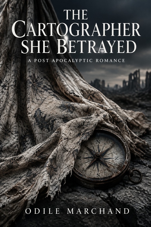 Couverture ebook de The Cartographer She Betrayed, de Odile Marchand