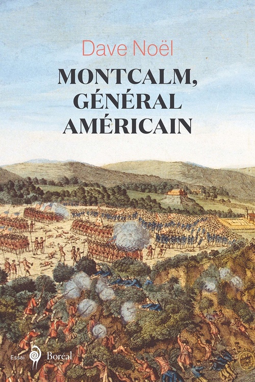 Couverture ebook de Montcalm, général américain, de Dave Noël