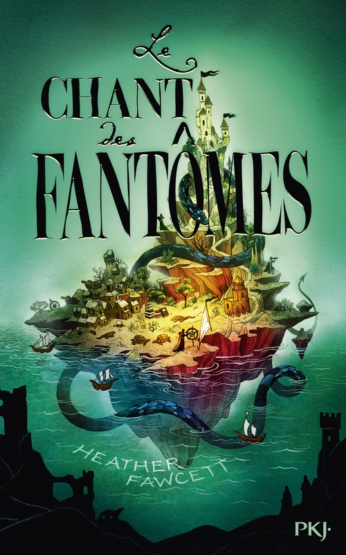 Couverture ebook de Le chant des fantômes, de Heather Fawcett