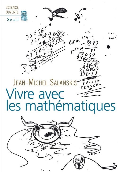 Couverture ebook de Vivre avec les mathématiques, de Salanskis Jean-Miche