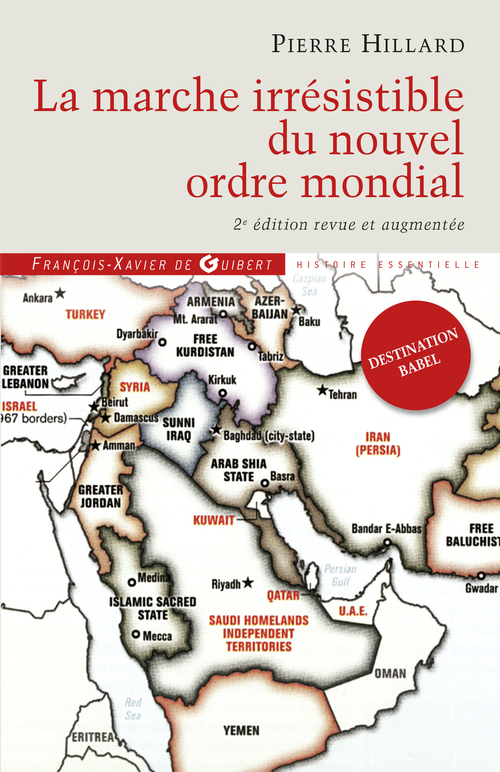 Couverture ebook de La marche irrésistible du nouvel ordre mondial, de Pierre Hillard