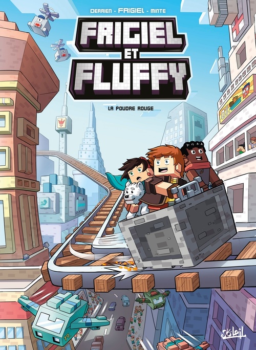 Couverture ebook de Frigiel et Fluffy T07 - La Poudre rouge, de Frigiel