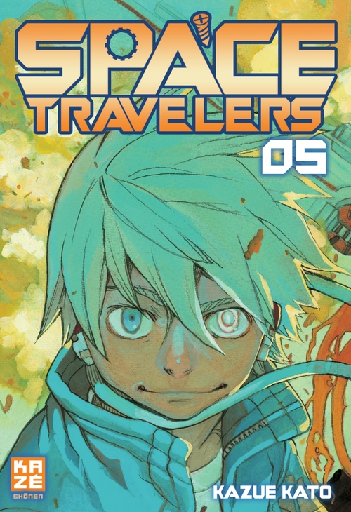 Couverture ebook de Space Travelers T05, de Kazue Kato