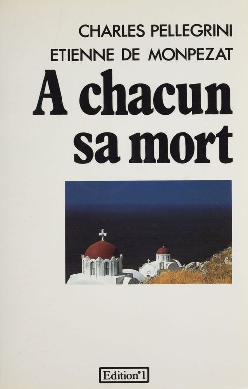 Couverture ebook de À chacun sa mort, de Charles Pellegrini