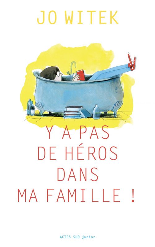 Couverture ebook de Y a pas de héros dans ma famille, de Jo Witek