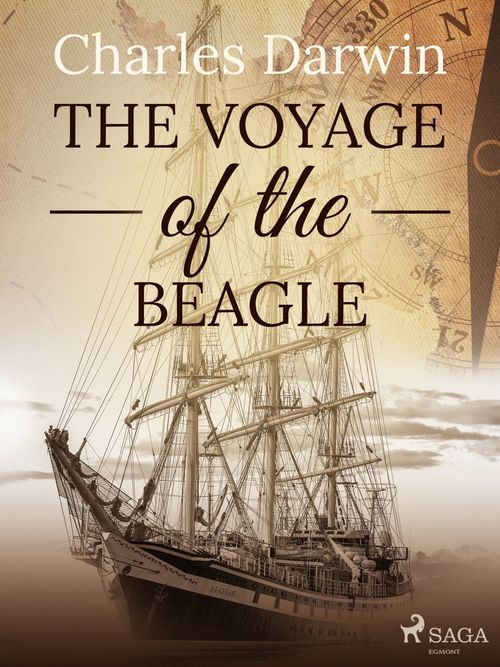 ebook cover of The Voyage of the Beagle, by Charles Darwin