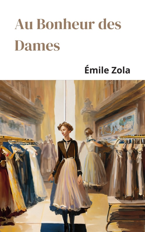 ebook cover of Au Bonheur des Dames, by Emile Zola