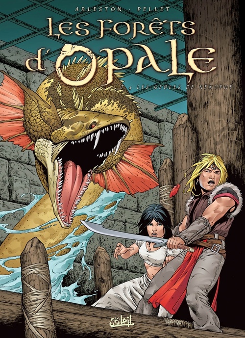 Couverture ebook de Les Forêts d'Opale T04 - Les geôles de Nénuphe, de Christophe Arleston