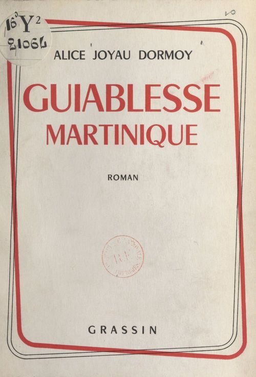 Couverture ebook de Guiablesse Martinique, de Alice Joyau Dormoy