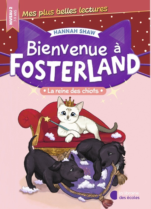 Couverture ebook de Bienvenue à Fosterland ! - La reine des chiots, de Hannah Shaw