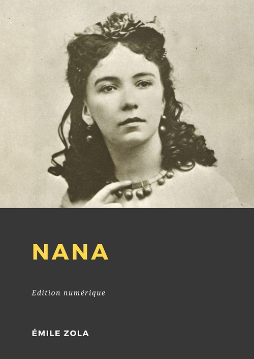 ebook cover of Nana, by Emile Zola
