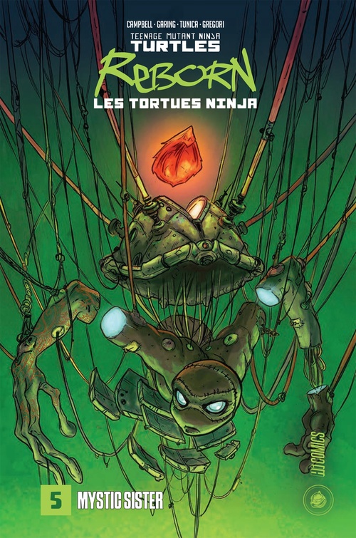 Couverture ebook de Les Tortues Ninja - TMNT Reborn, T5 : Mystic sister, de Sophie Campbell