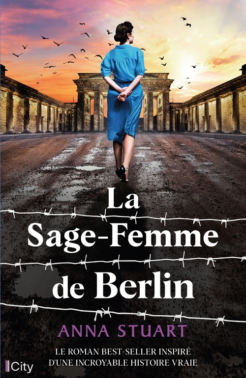 Couverture ebook de La sage-femme de Berlin, de Anna Stuart